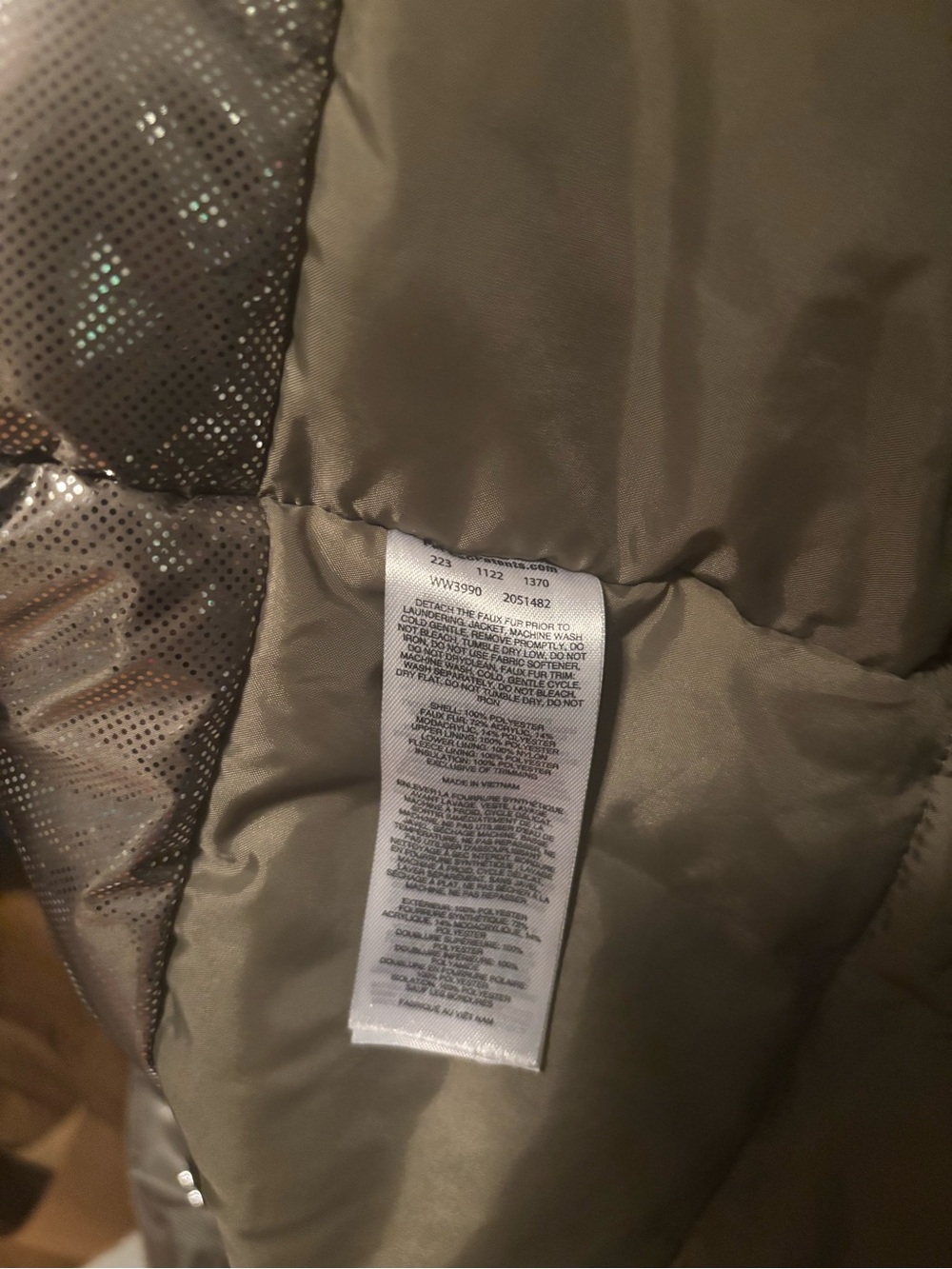 Columbia Suttle Mountain Omni-Heat Parka Women’s 1X Olive Green Faux Fur - Picture 9 of 10